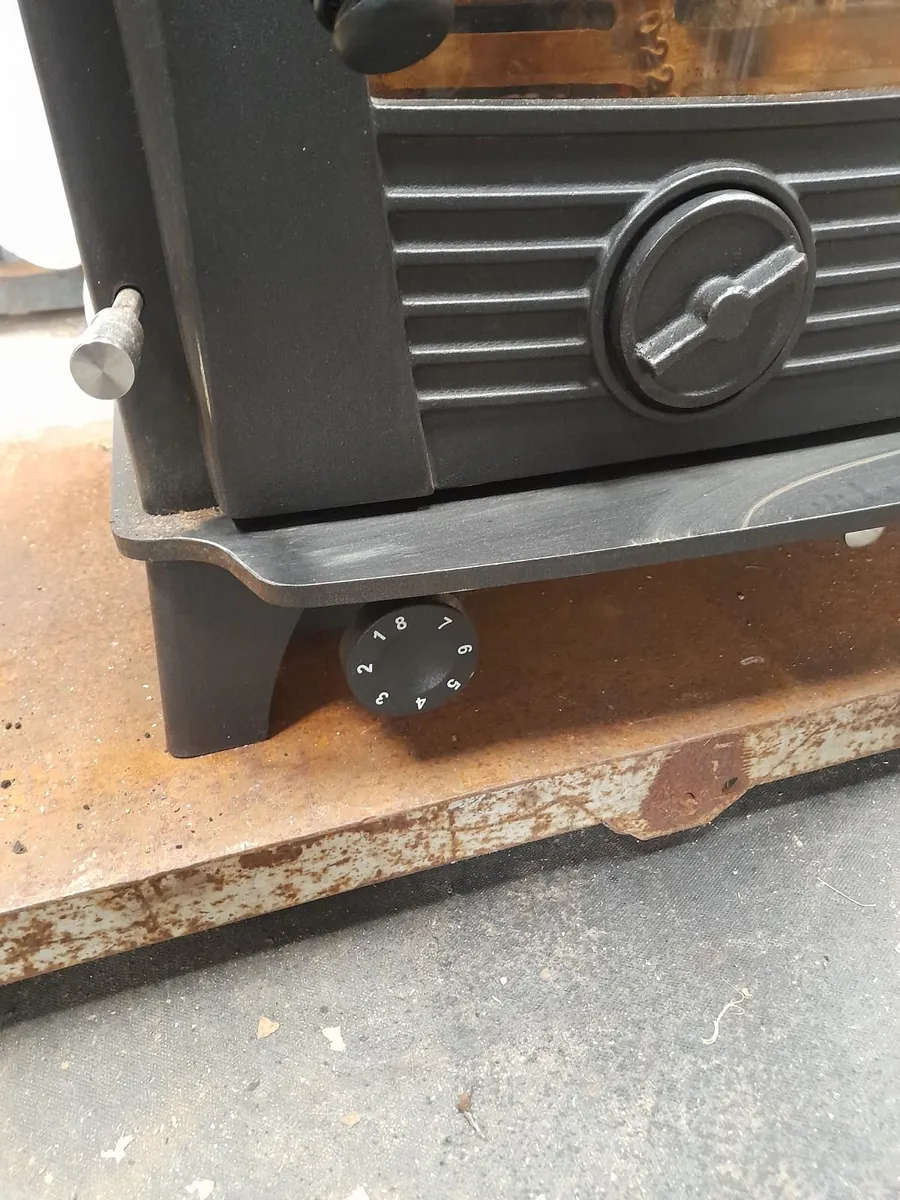 Druid Multifuel Boiler Stove Matt Black 21Kw - Image 4