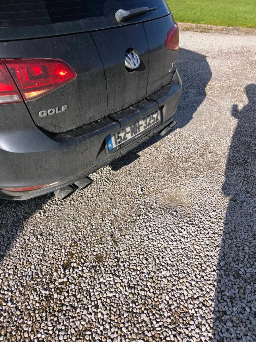 VW Golf mark 7/7  GTI twin exhaust - Image 2