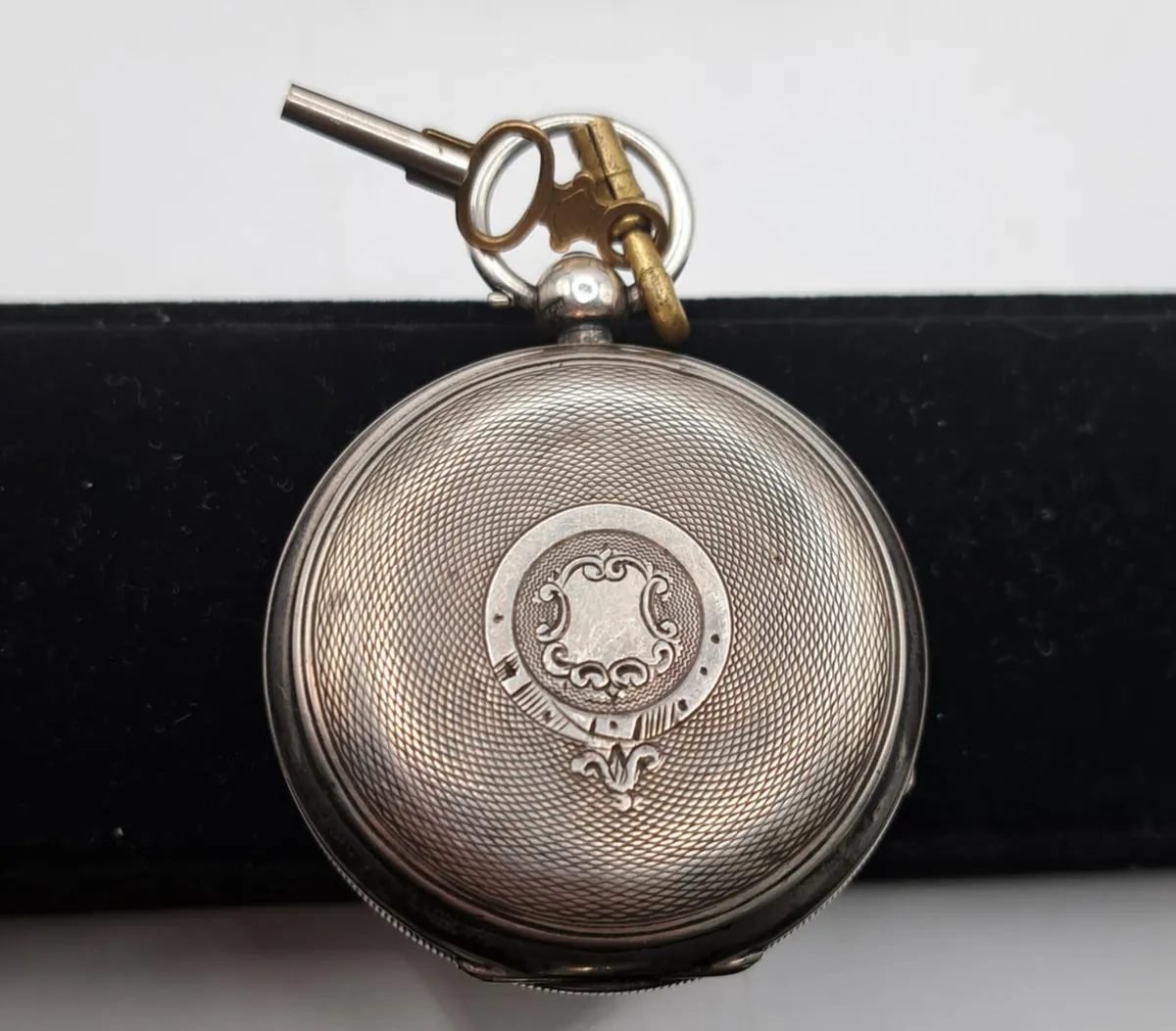 Vintage sterling silver pocket watch - Image 2