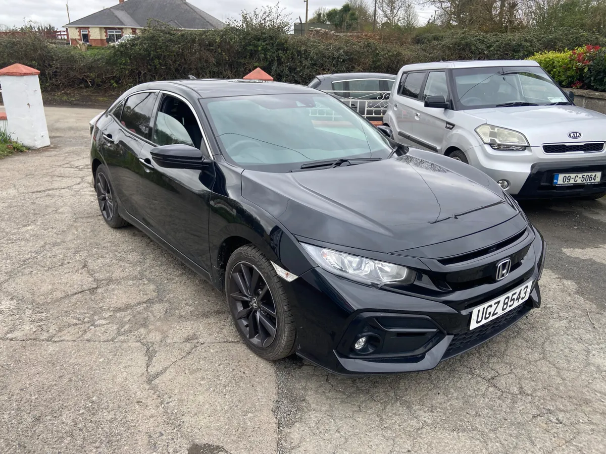 2021  Honda civic 1.0 petrol roof damage - Image 1