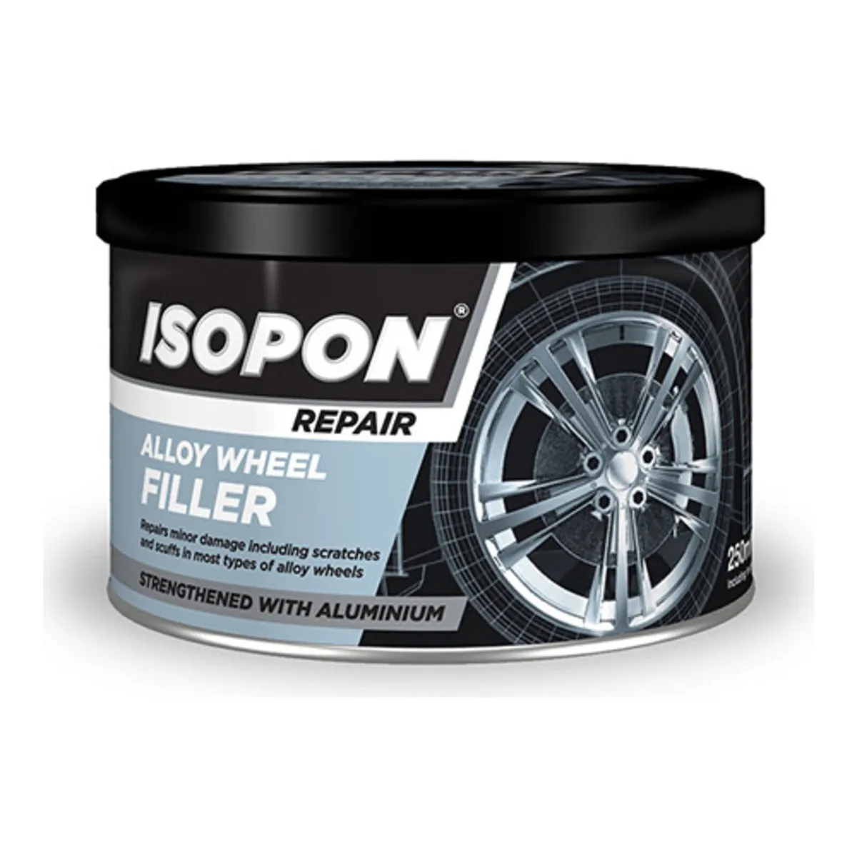 ISOPON Alloy Wheel Filler 250ml - Image 1