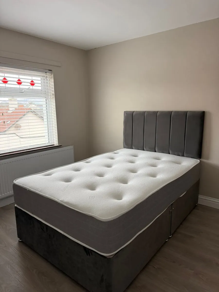 Divan Double & King Size Bed Frame With Drawers - Image 4