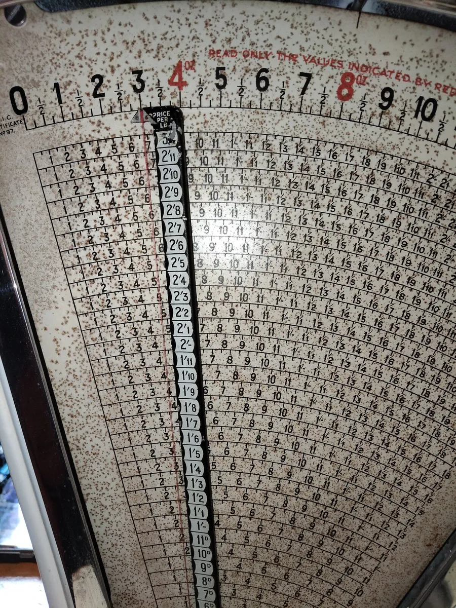 Vintage Avery shop weighing scales - Image 3