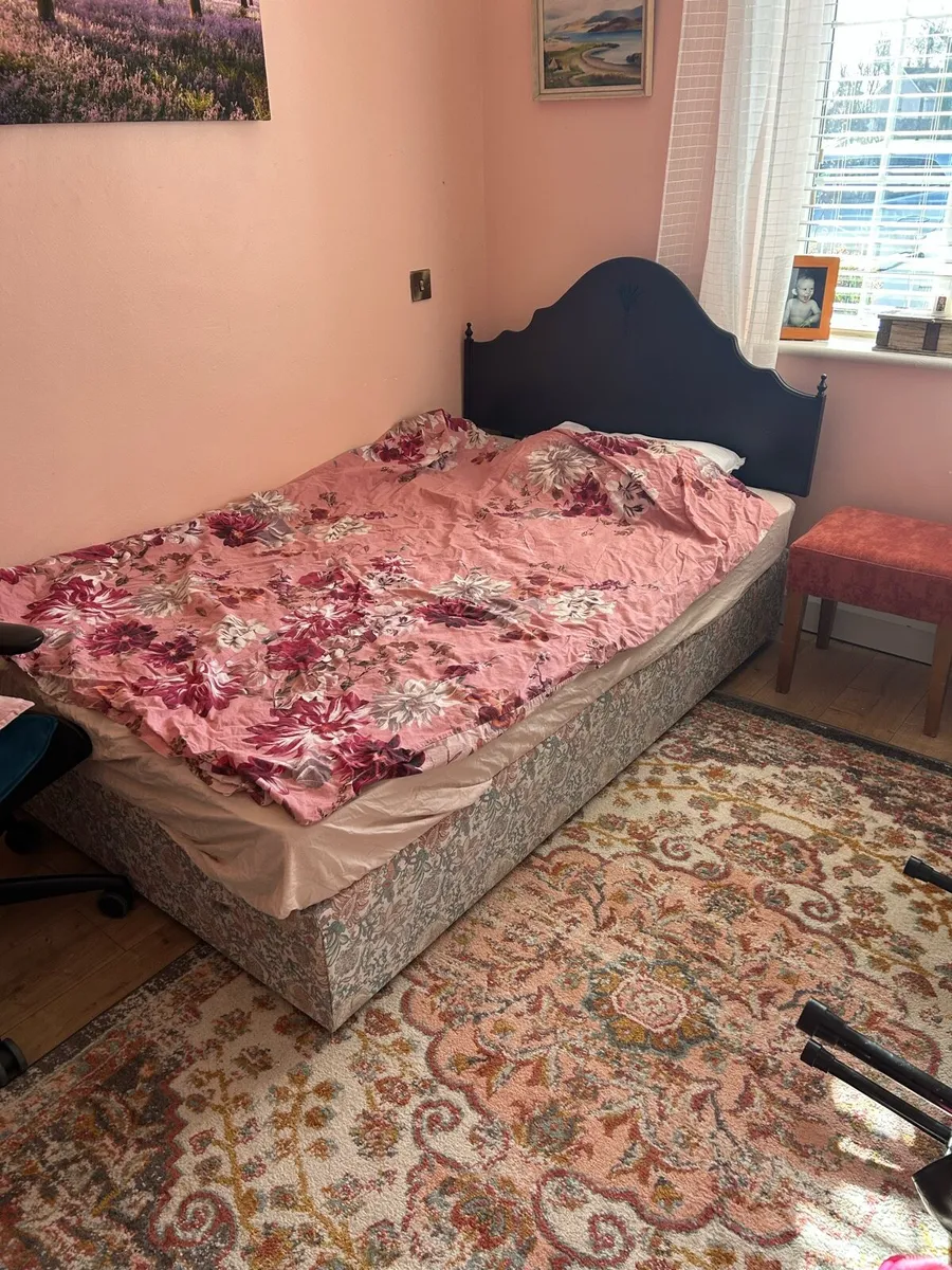 4 ft divan bed and mattress free