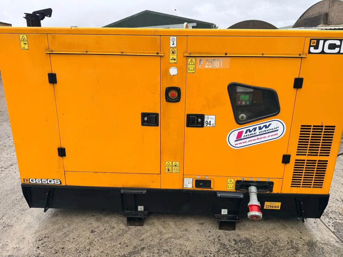 JCB 65kva Generator - Image 1