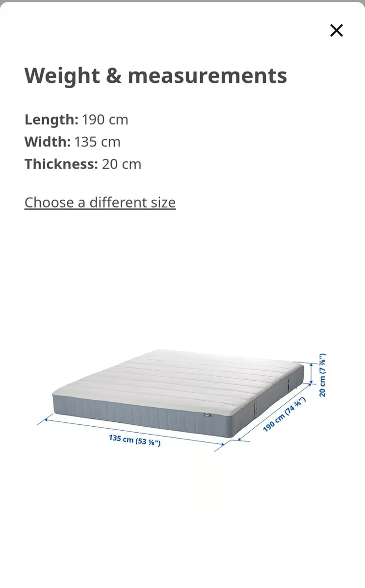IKEA Vesteroy mattres - Image 2