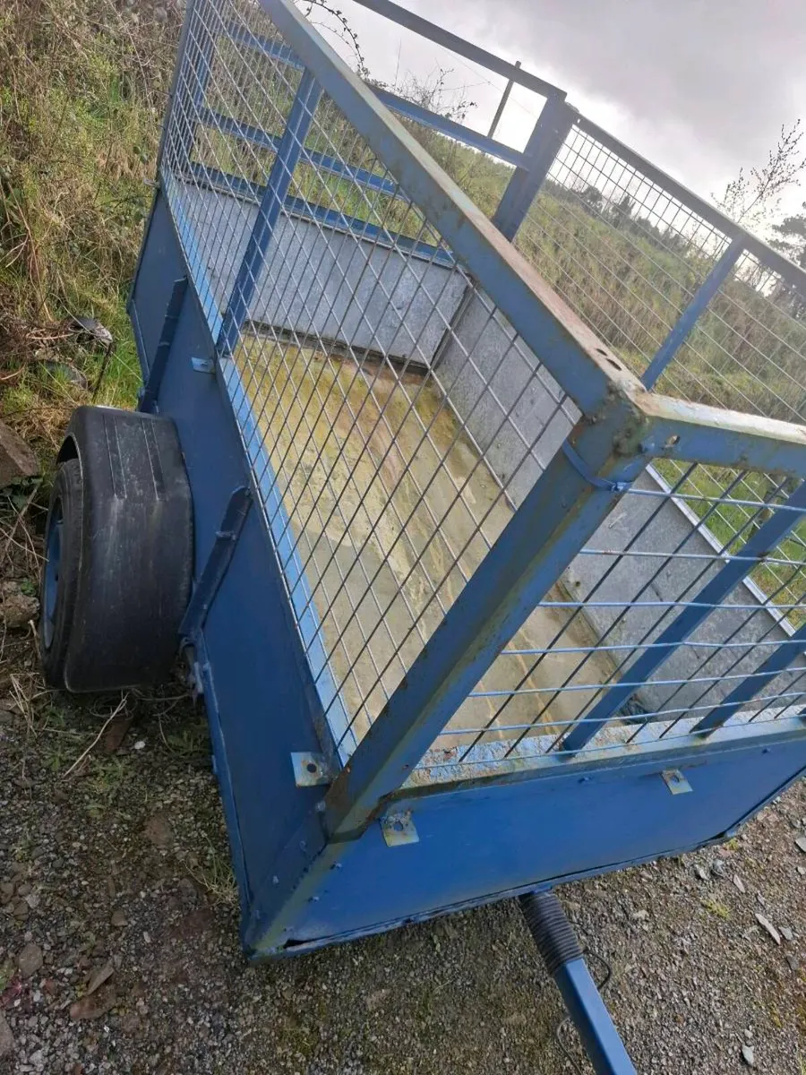 Car trailer with sides - Image 2