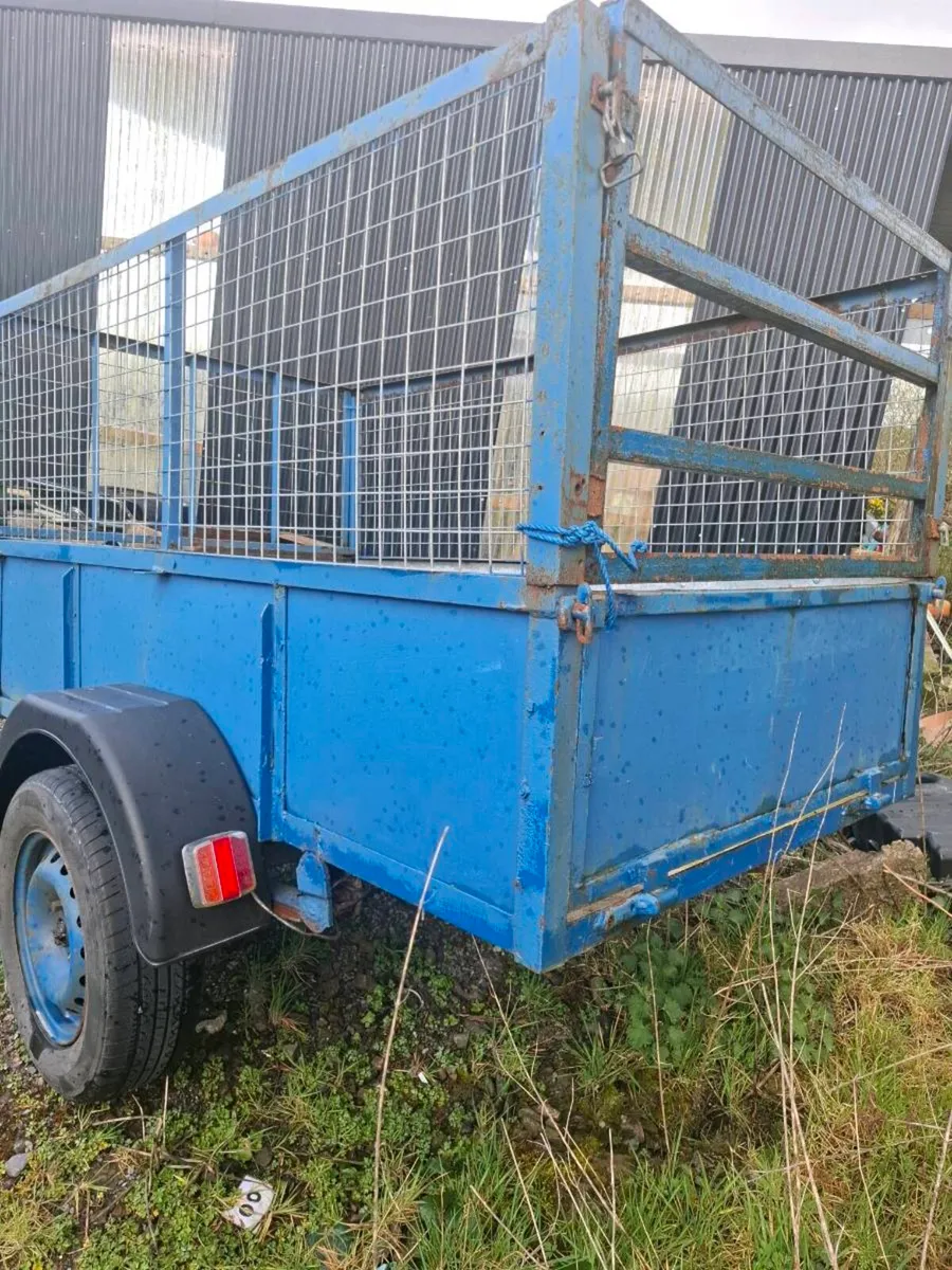 Car trailer with sides - Image 3