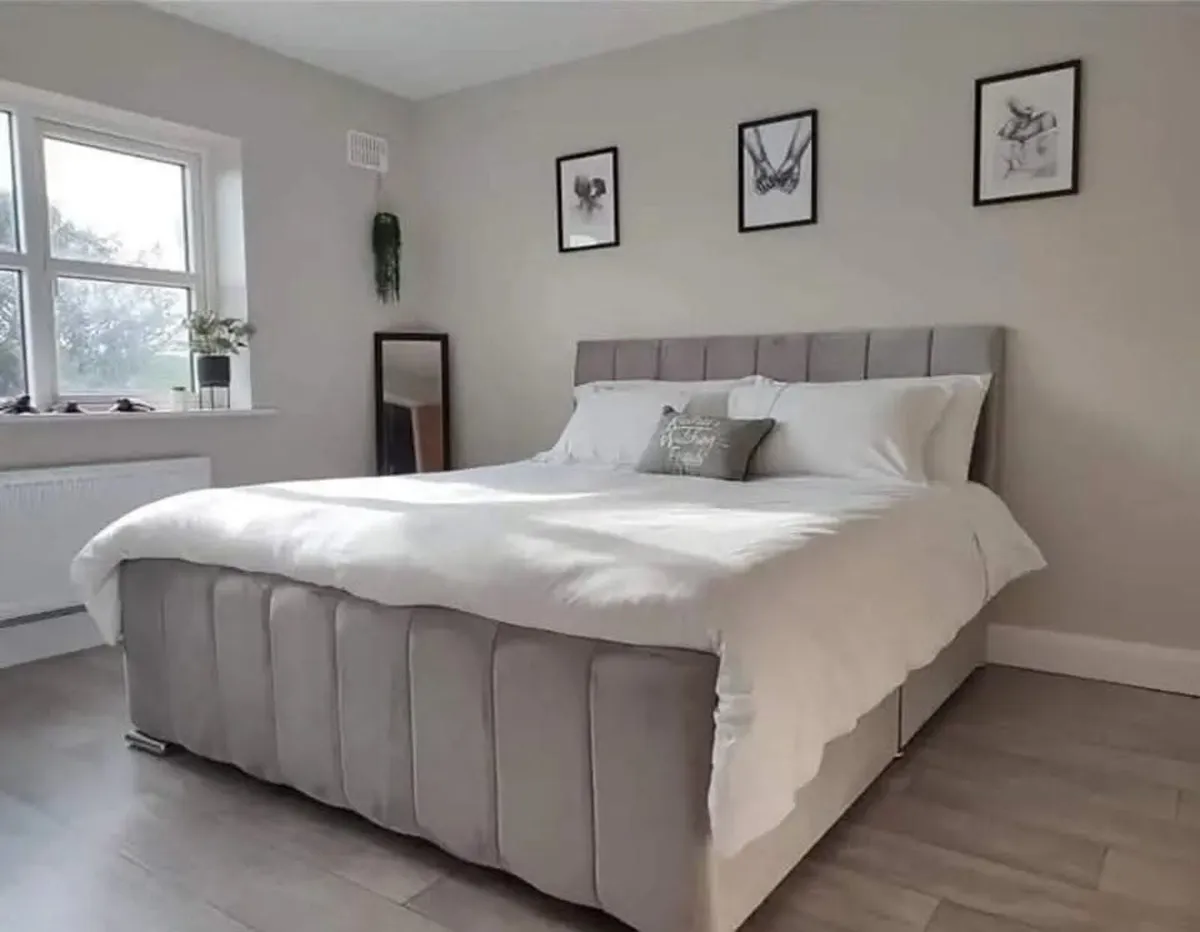 Florida Divan Beds Frame + Drawers + Mattress - Image 4