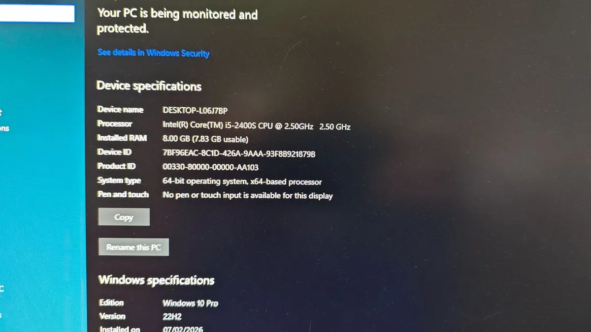 Lenovo ThinkCentre M91p Small Factor PC Computer - Image 3