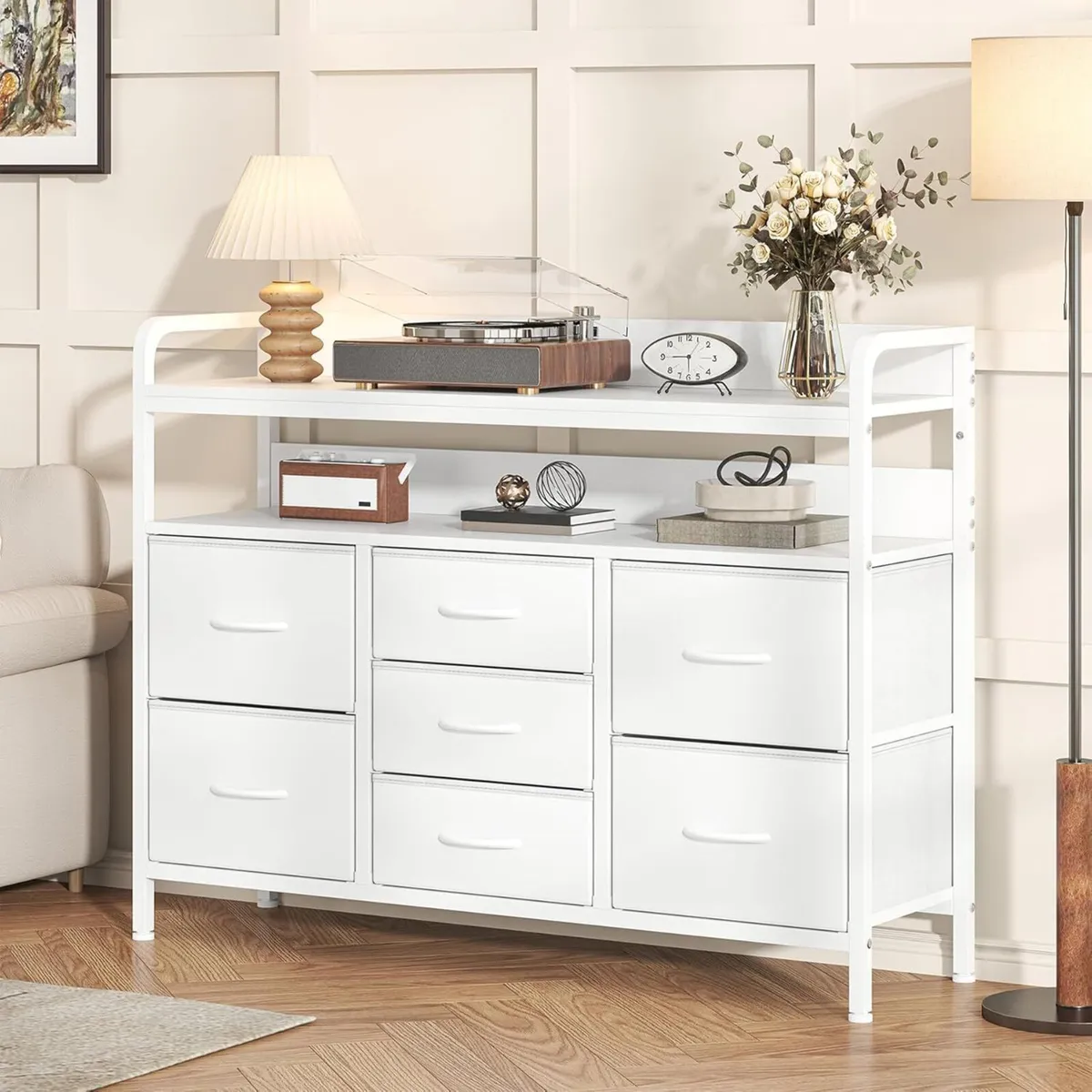 7-Drawer Fabric Chest Of Drawers for Bedroom - 4 - Image 2