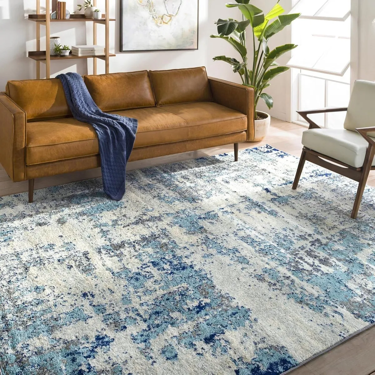 Moroni Abstract Rug - Area Rugs Living Room - Image 1
