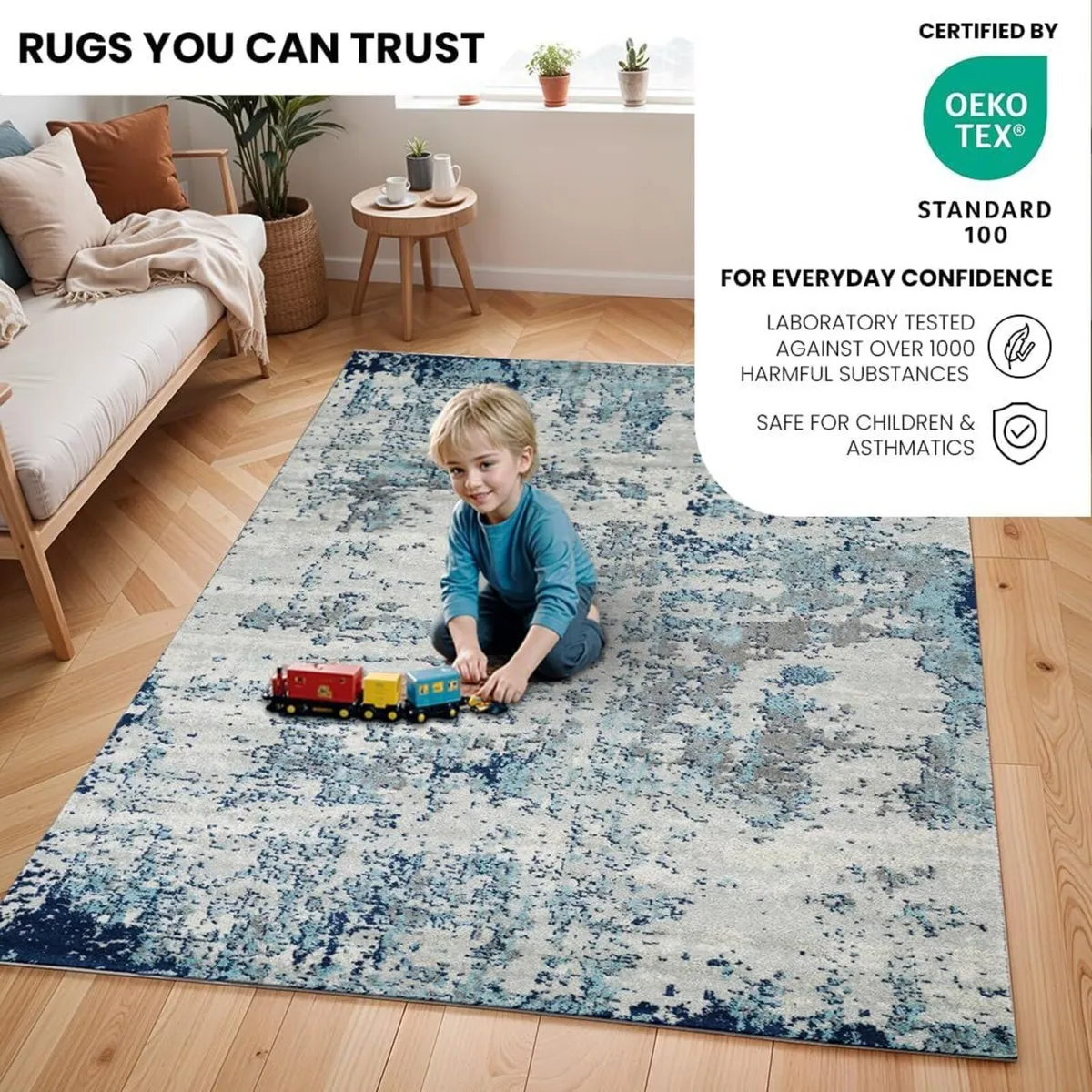 Moroni Abstract Rug - Area Rugs Living Room - Image 3