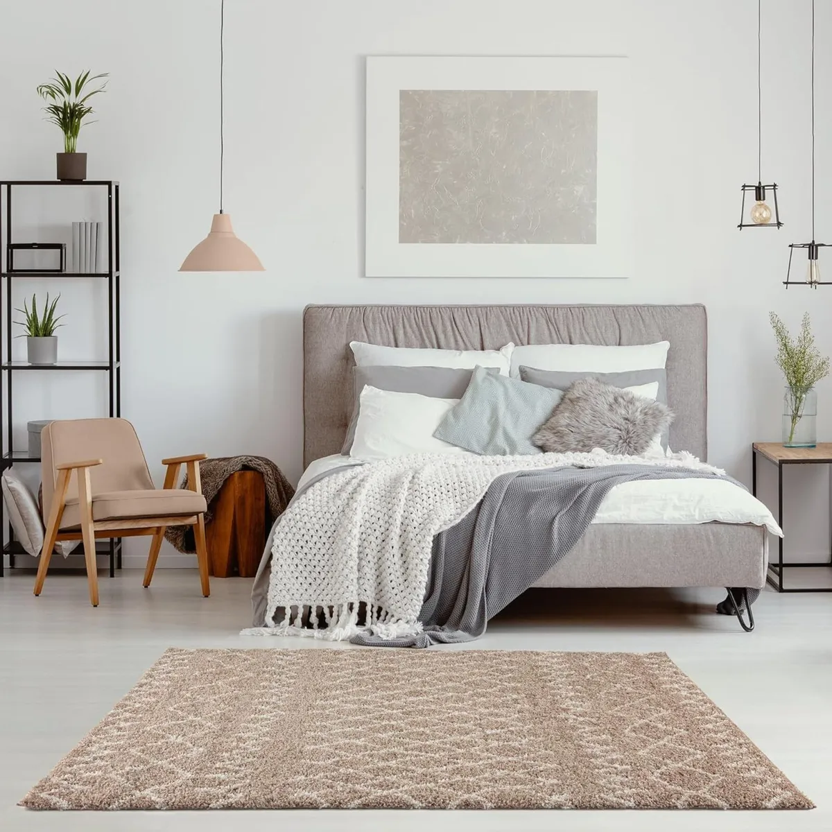 Modern Moroccan Design Living Room and Bedroom - Image 4