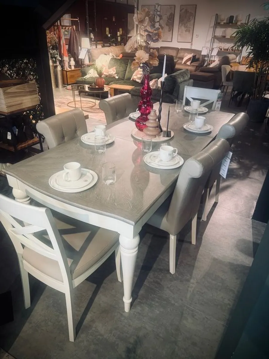 Dining table with extension - Image 2