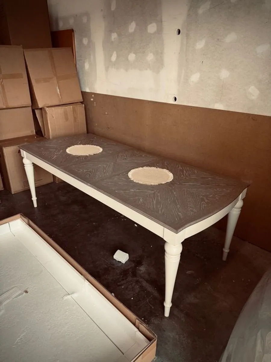 Dining table with extension - Image 3