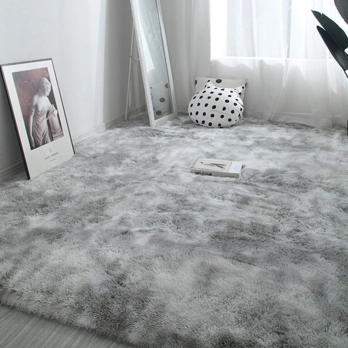 Area Rugs Fluffy Bedroom Carpet Soft Floor Mat - Image 4