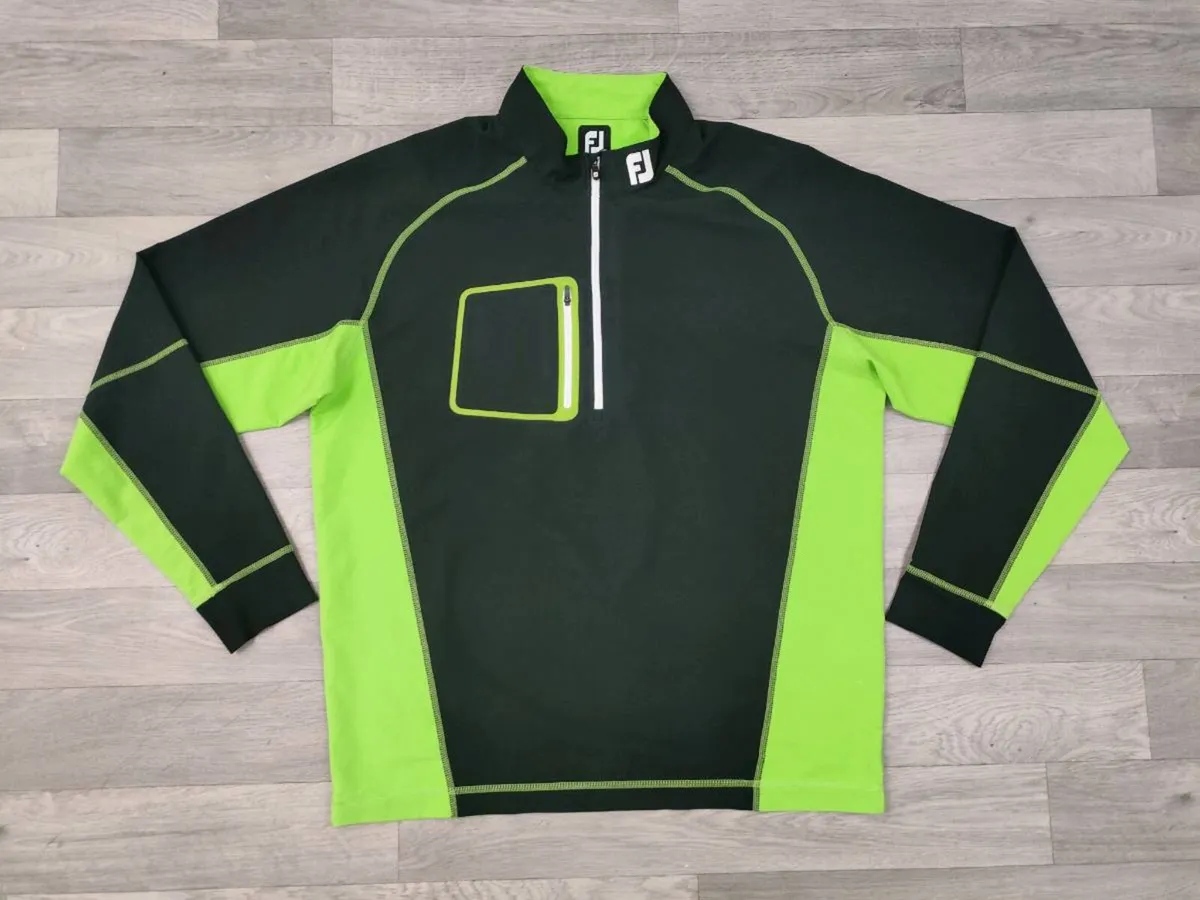FootJoy FJ Half Zip Golf Jumper Mens XL - Image 1