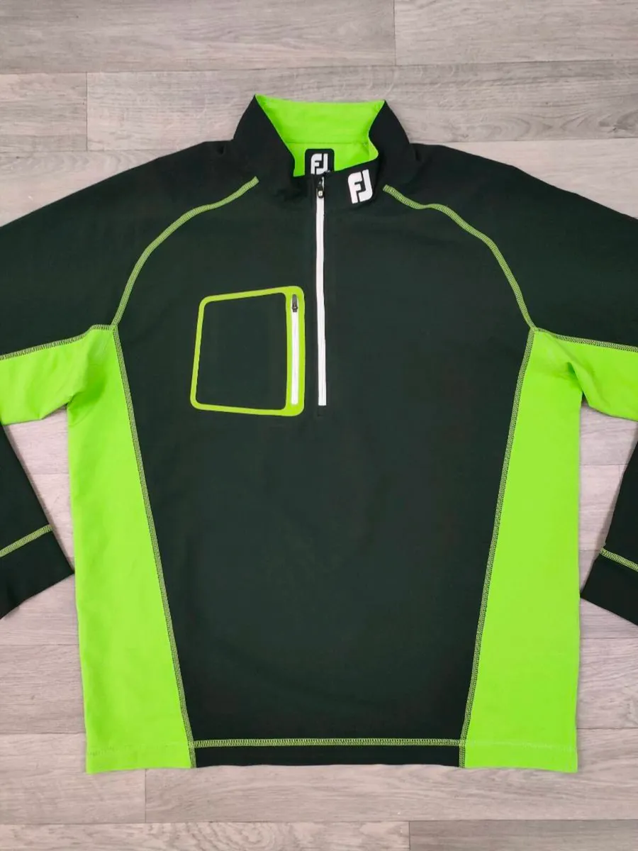 FootJoy FJ Half Zip Golf Jumper Mens XL - Image 2
