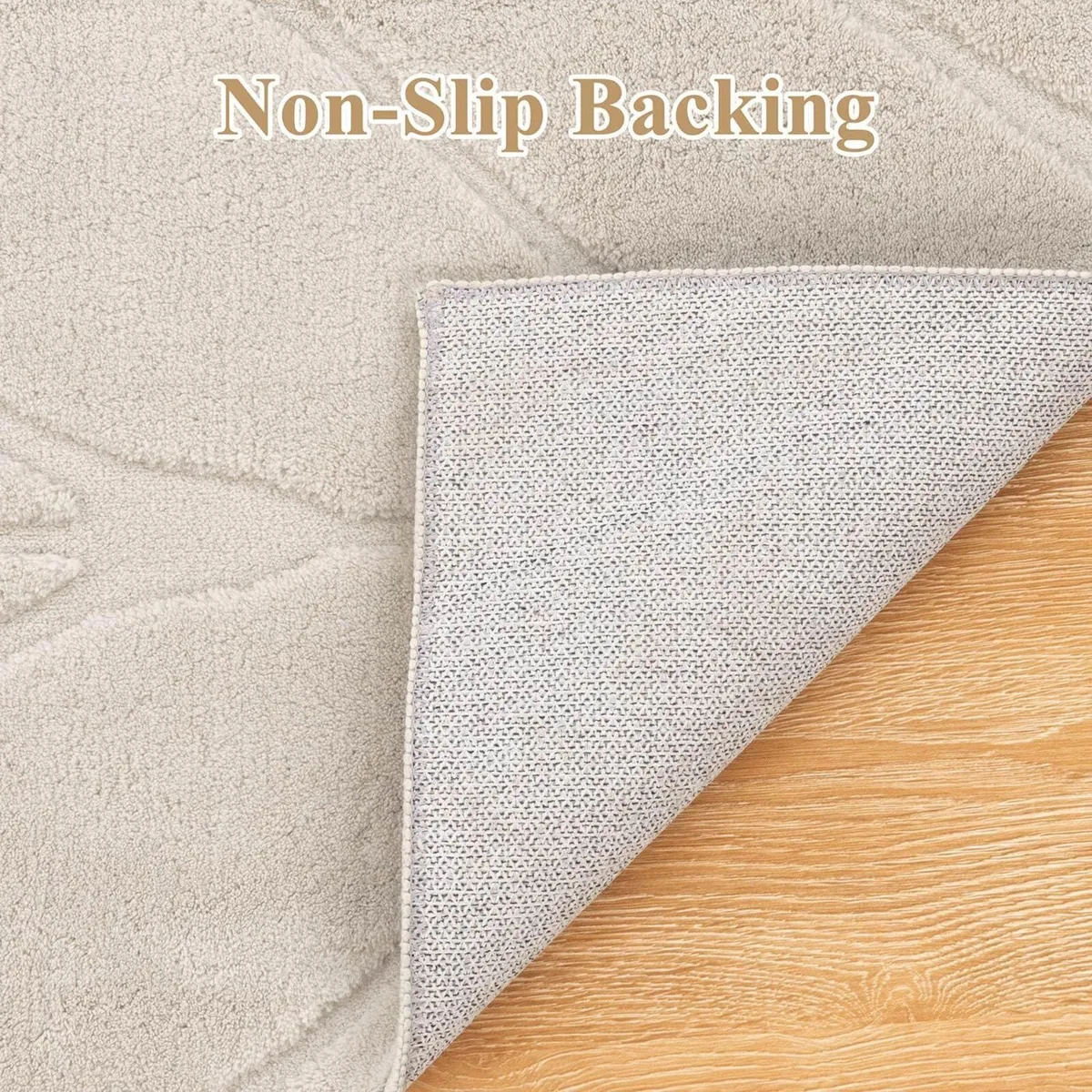 Large Rugs for Living Room Fluffy Short Pile Rug - Image 4