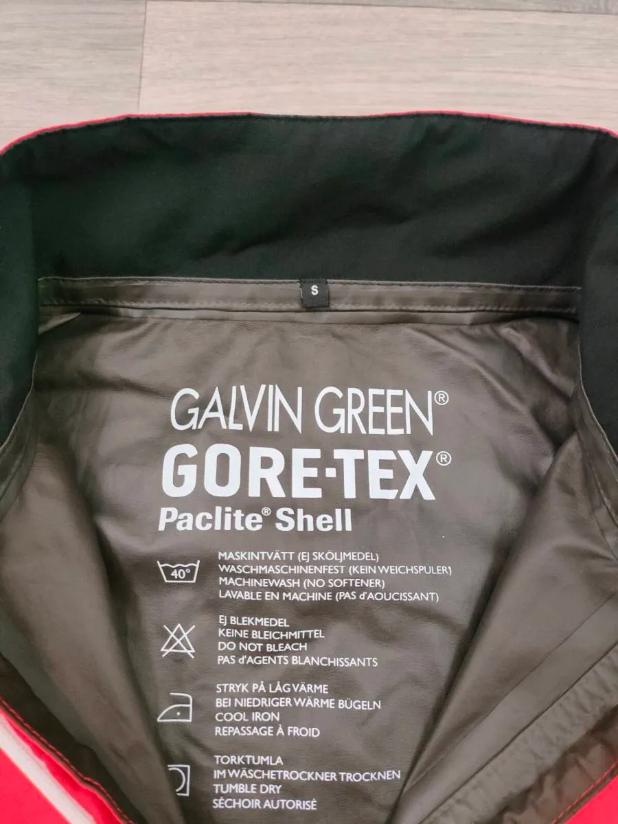Galvin Green GoreTex Waterproof Golf Jacket Top - Image 4