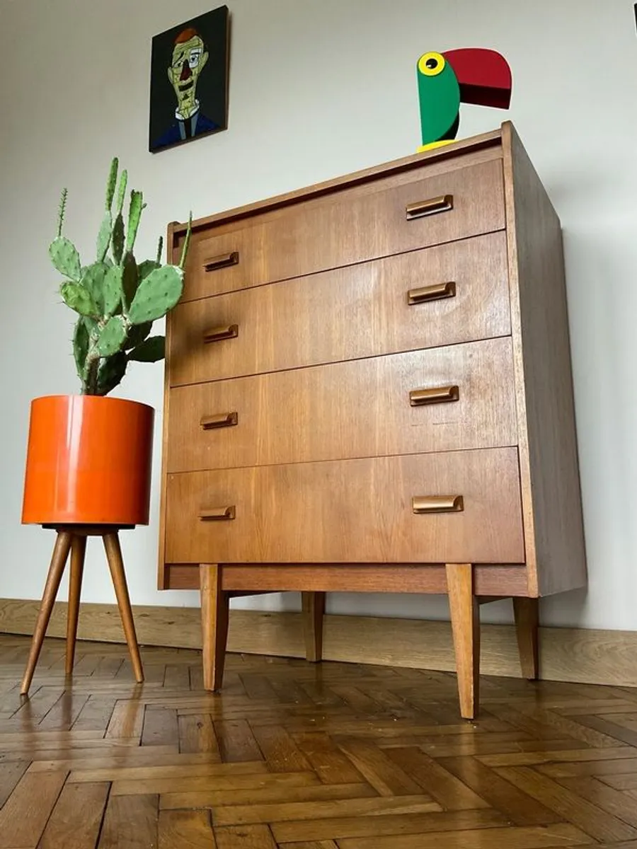 Mid century teak danish drawers - Image 1