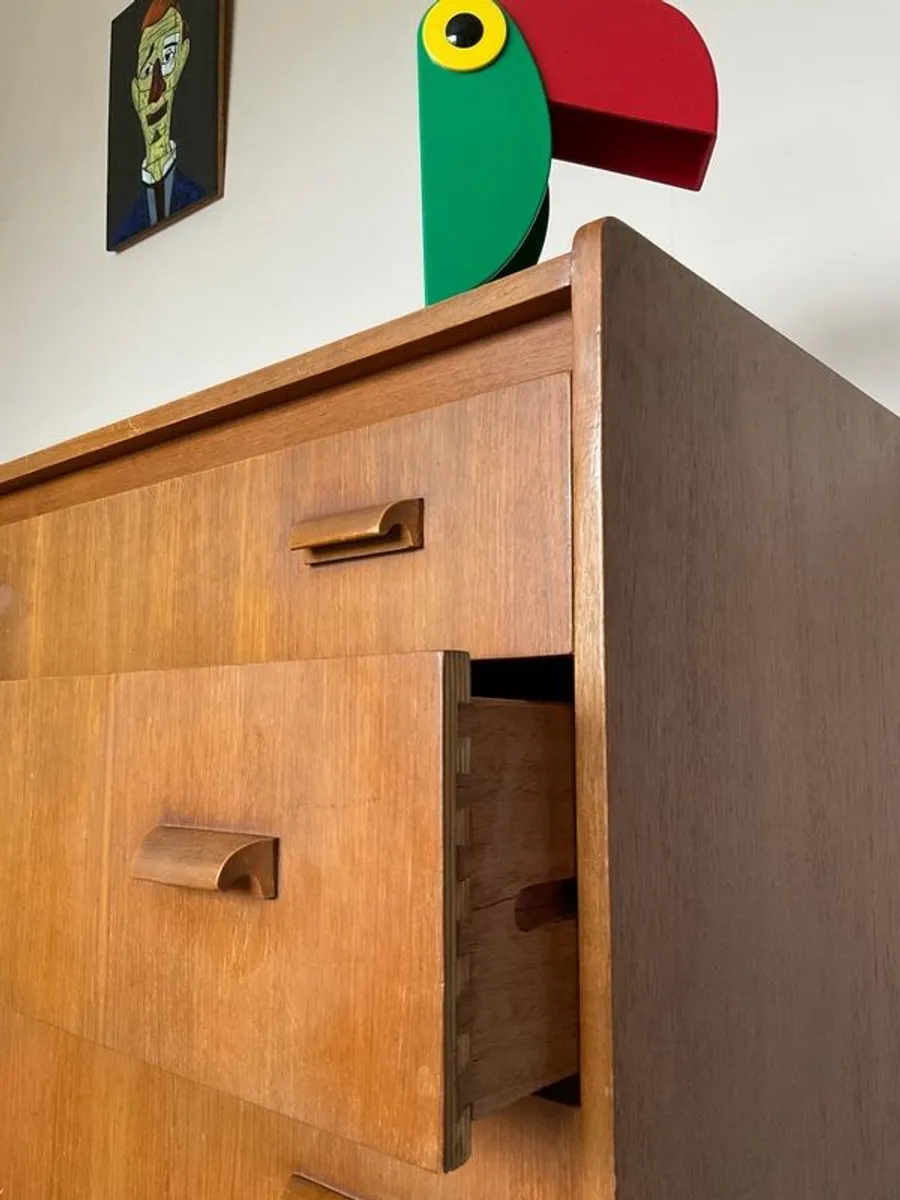 Mid century teak danish drawers - Image 3