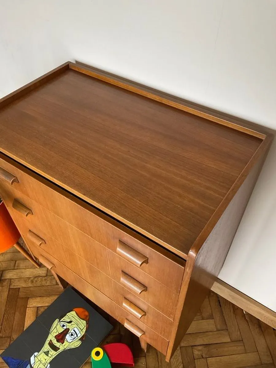 Mid century teak danish drawers - Image 4
