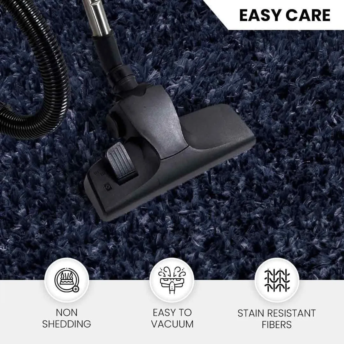 Shaggy - Modern Berber Living Room Large 120x180 - Image 2