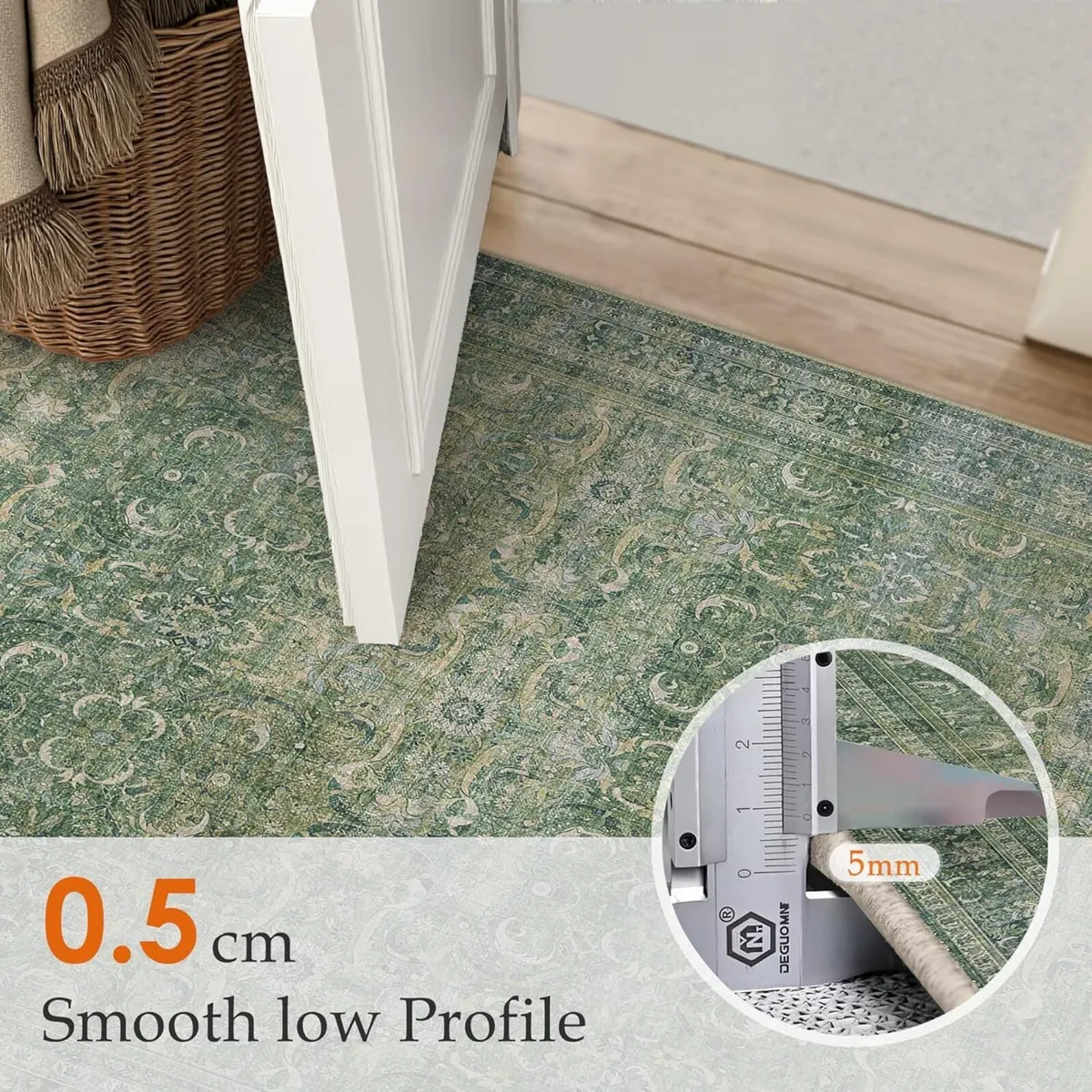 Living Room Area Rug 240x300cm Machine Washable - Image 3