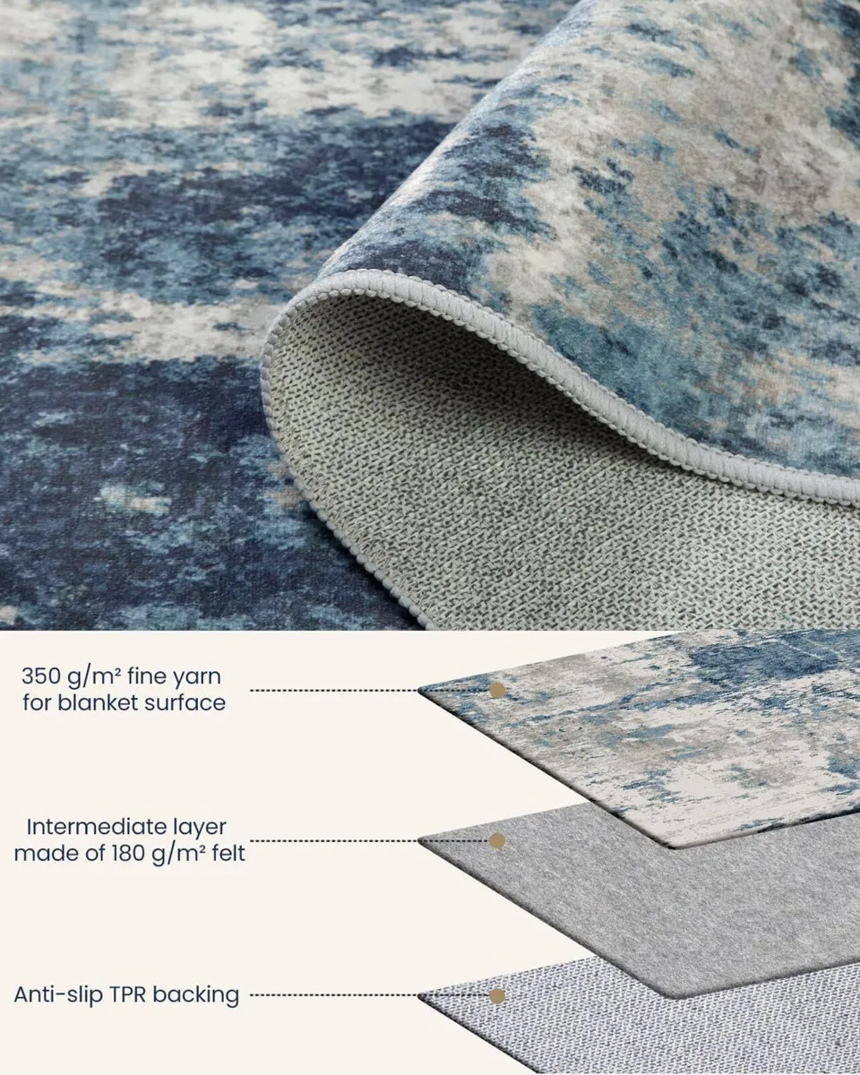 Modern Abstract Rugs Living Room 150x210 cm - Image 2