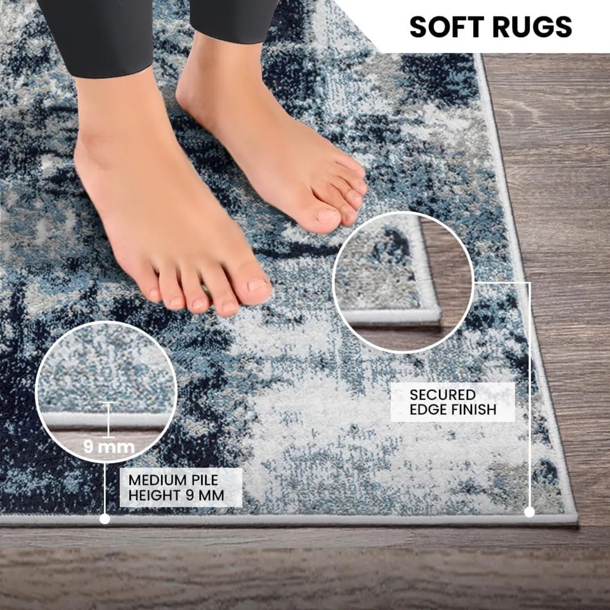 Helsinki Abstract - Area s Living Room 140x200 cm - Image 4