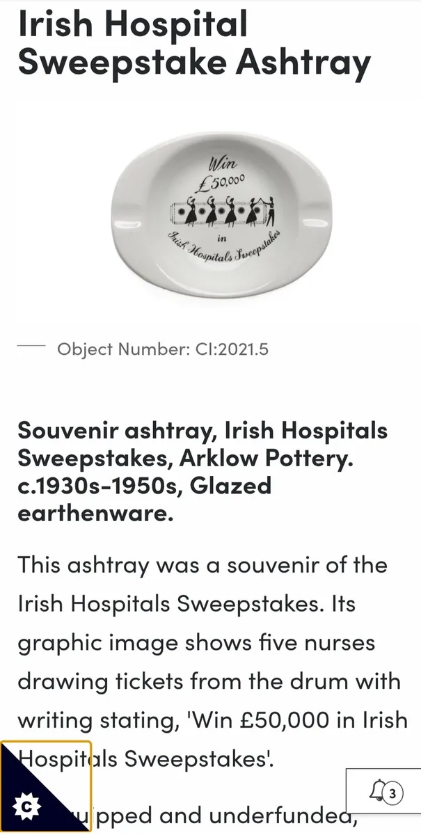 Irish Sweepstakes 1930-60 - Image 1