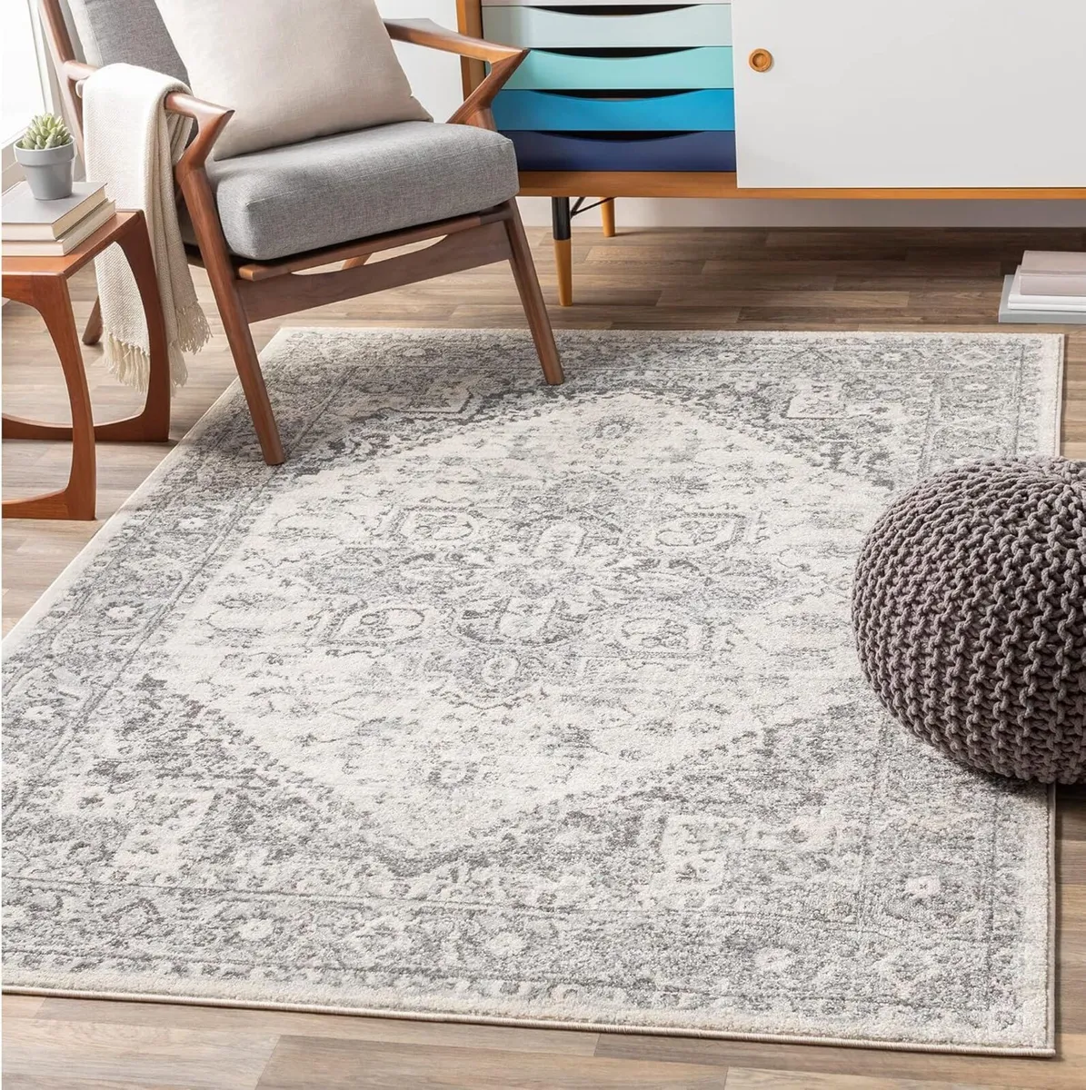 Khartoum Vintage Rug - Area Rugs for Living Room - Image 1