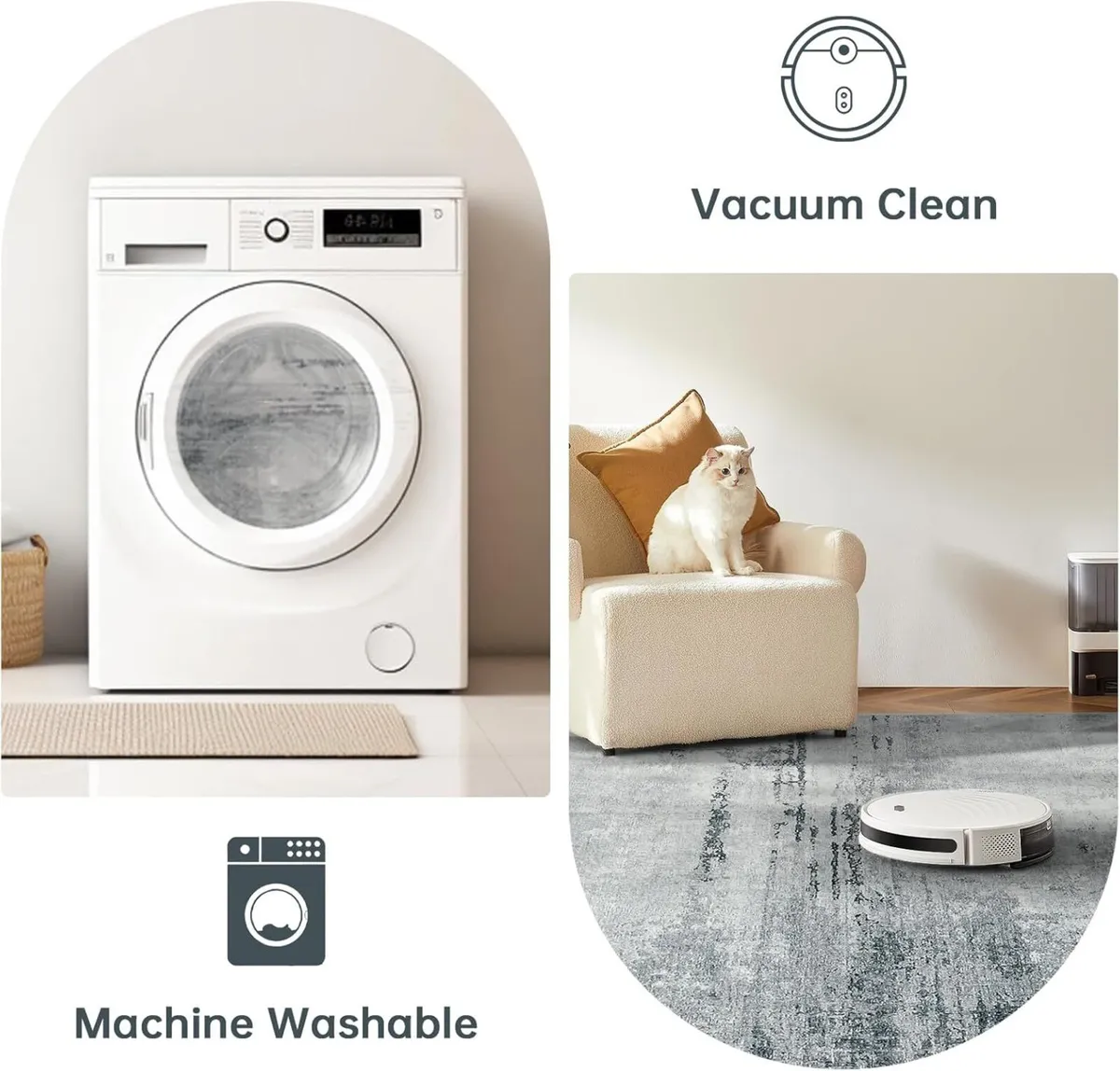 Washable Rugs for Living Room 200x300cm Large - Image 4