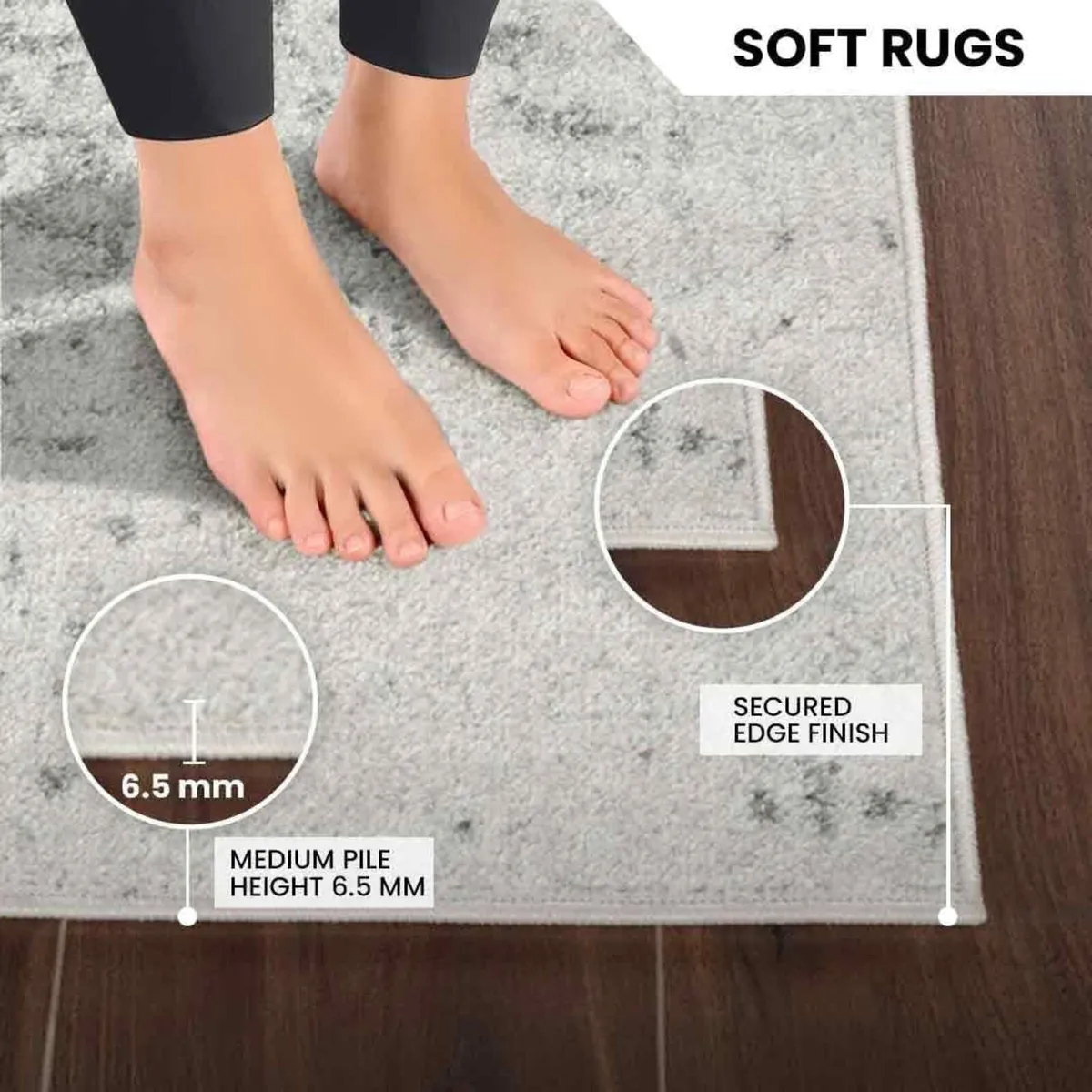 Syracusa Vintage – Area Carpet 160x220 cm for - Image 4