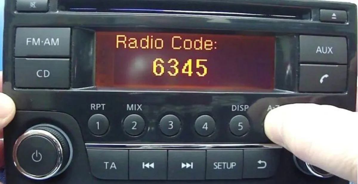 NISSAN RADIO CODE Qashqai Juke Micra Almera - Image 2