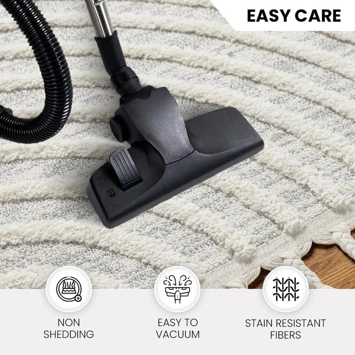 Saida Geometric Rug - Scandi Area Rugs Living - Image 2