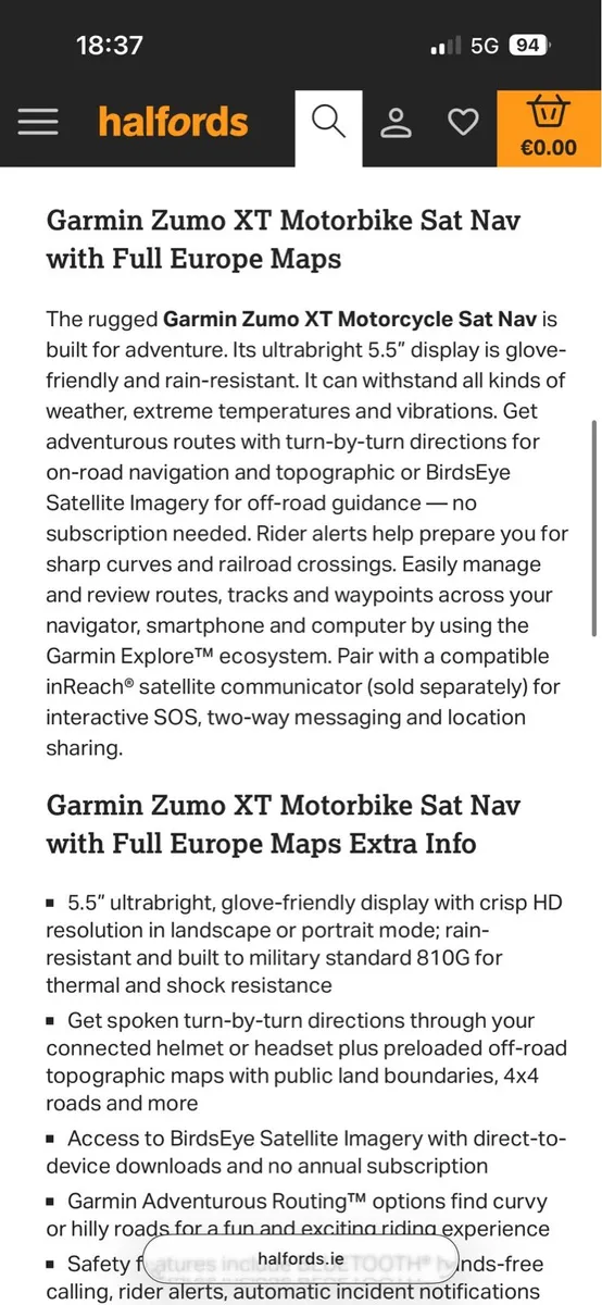 Garmin Zumo XT - Image 2