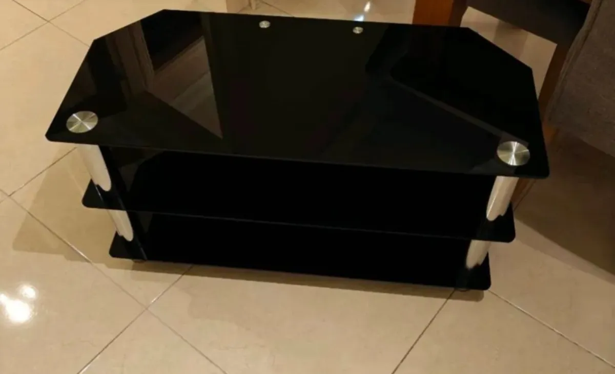 GLASS TV STAND - Image 2