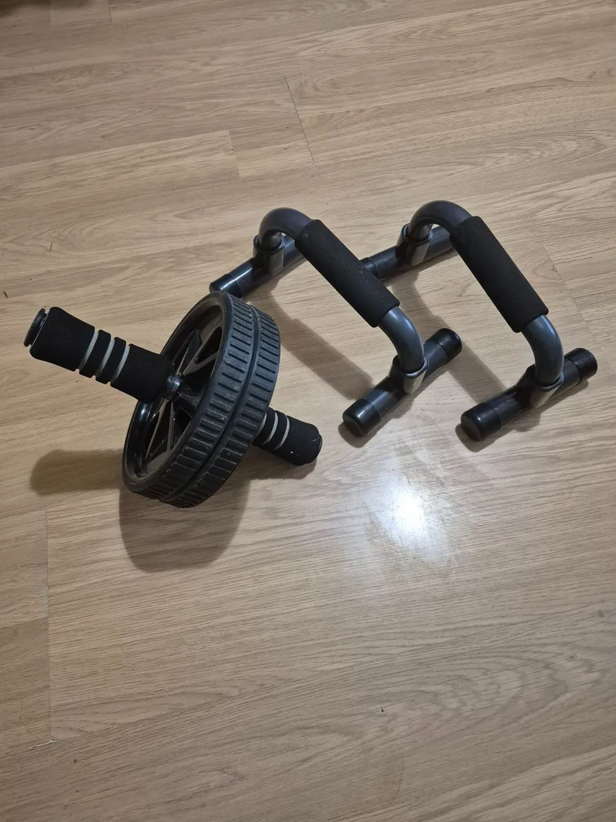 Wheel Fitness & push up bars
