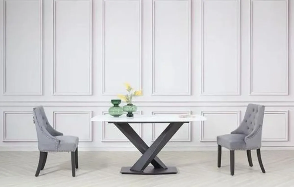 Whitewell Stone Dining Table - Image 1