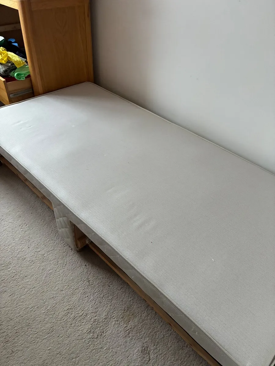 Single bed with 2 drawers - Image 3