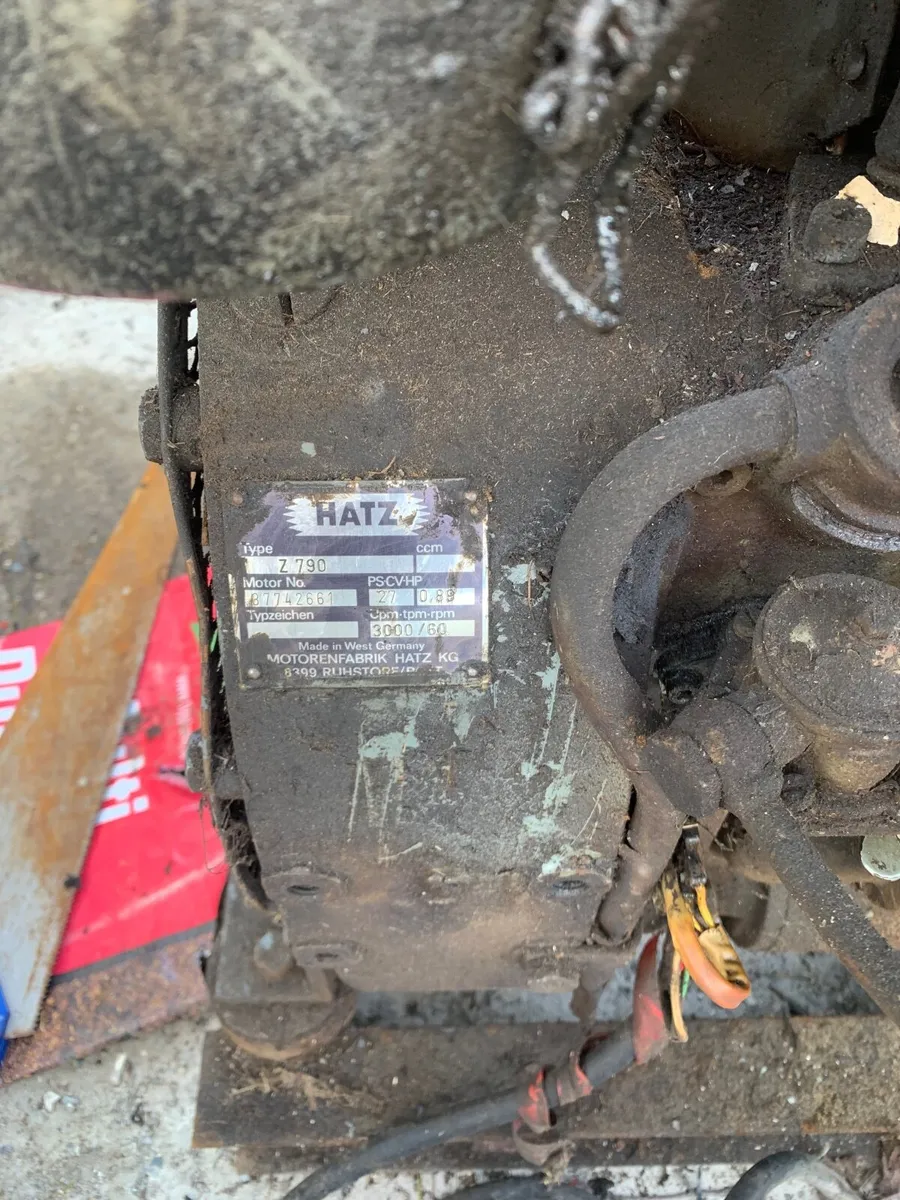 Hatz 2 cylinder diesel engine generator - Image 1