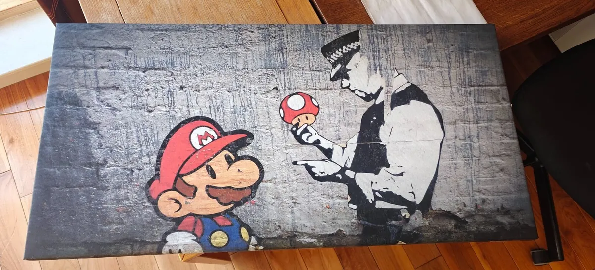Banksy Canvas Artwork [Free] - Image 3