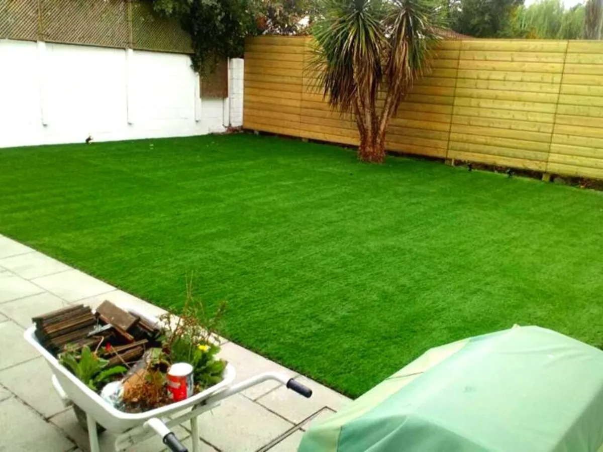 Brand new artificial grass