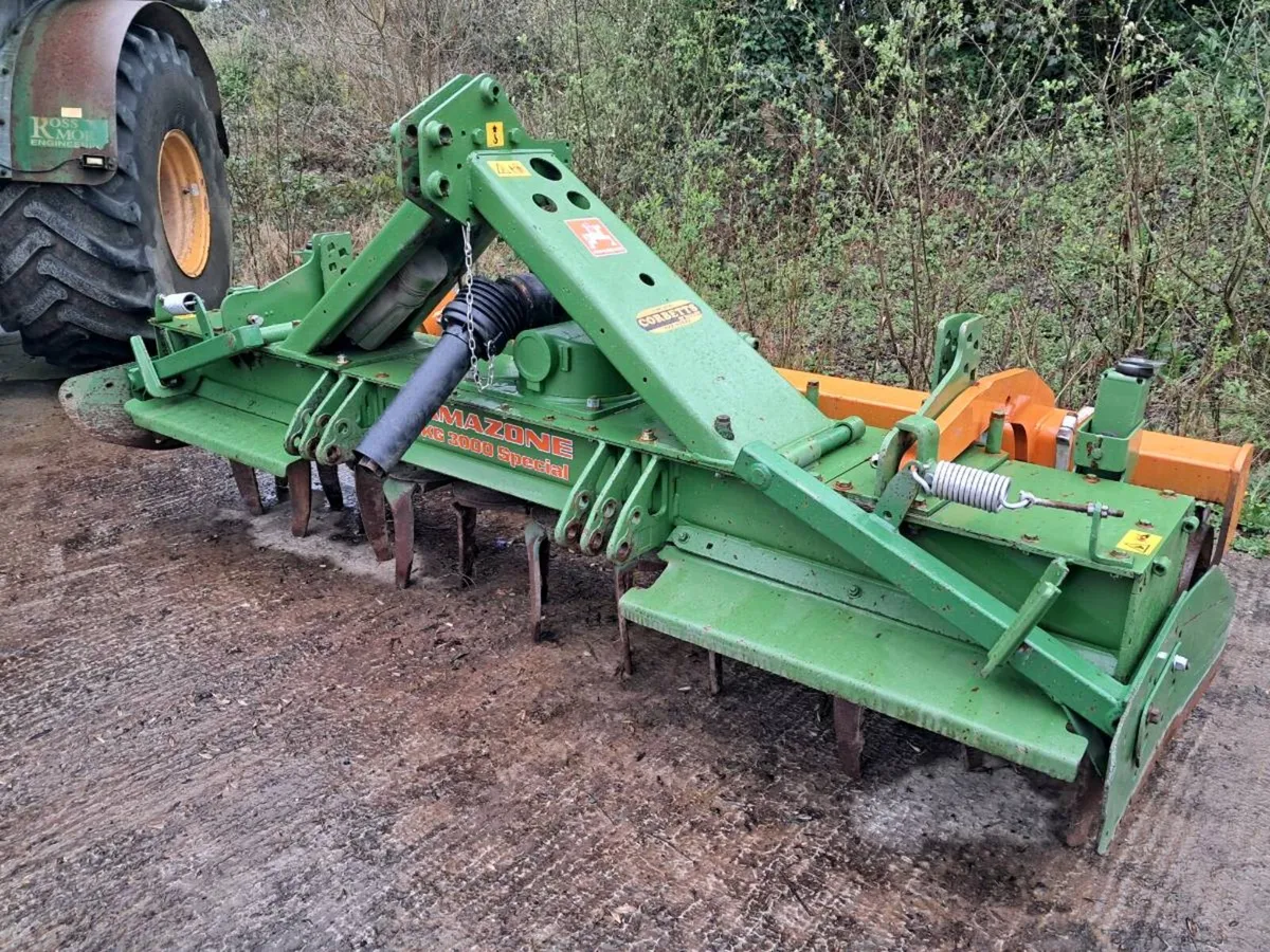 Amazone 3 Metre KG Power Harrow - Image 1
