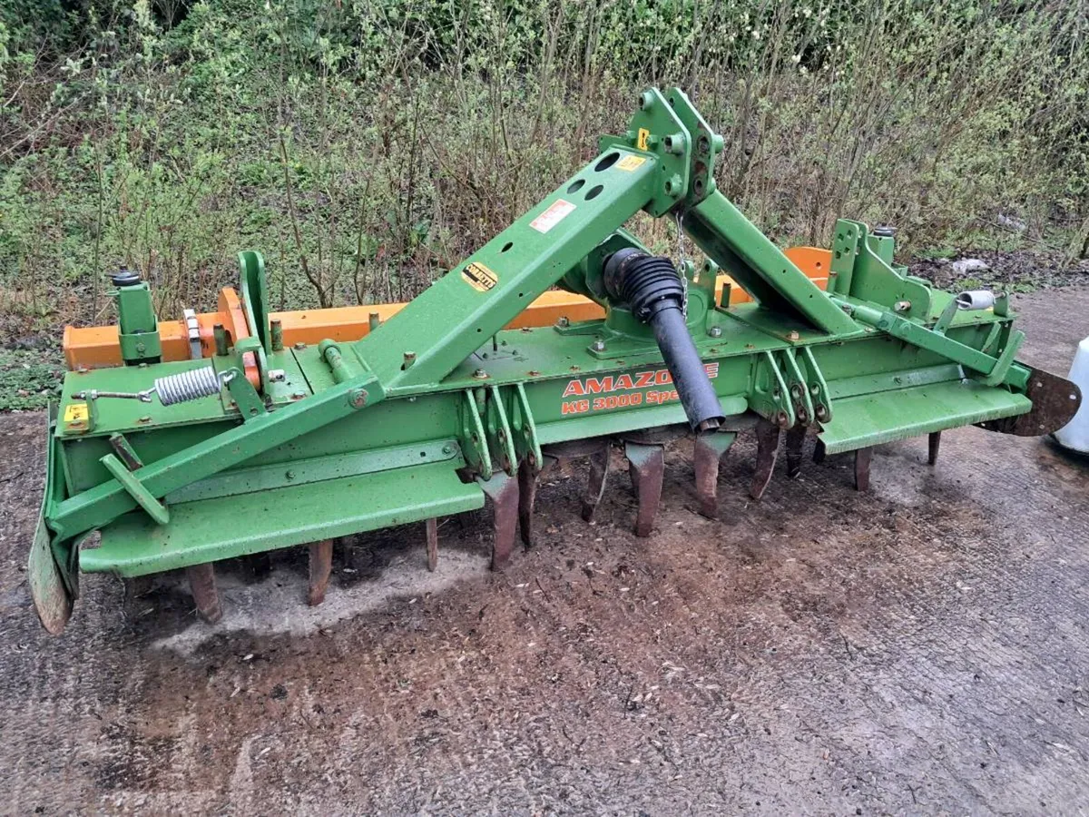 Amazone 3 Metre KG Power Harrow - Image 2