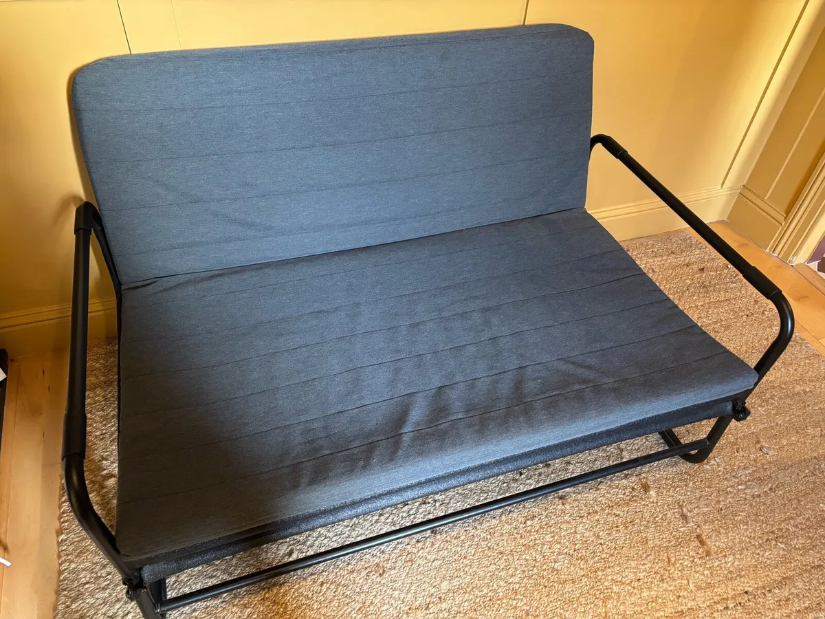 2 Seater Couch - Fold Out Bed - Image 2