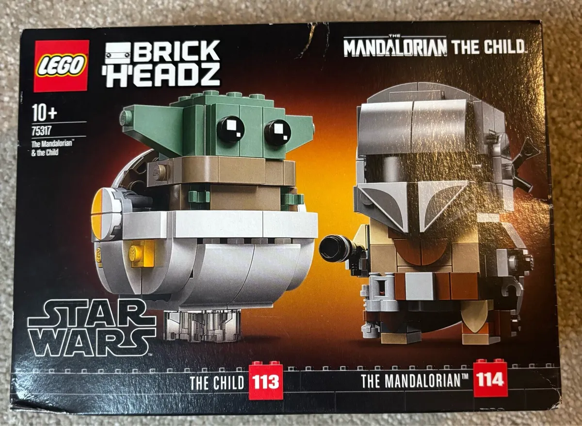 Lego Star Wars Brick Headz The Mandalorian Child